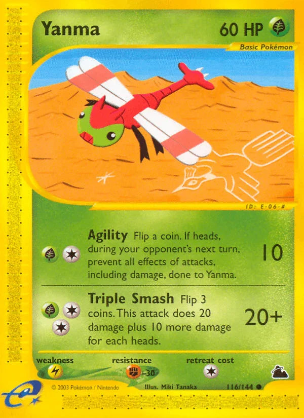 Yanma (116/144) [Skyridge]