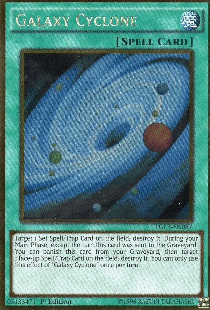 Galaxy Cyclone [PGL3-EN087] Gold Rare
