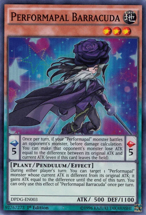 Performapal Barracuda [DPDG-EN003] Super Rare