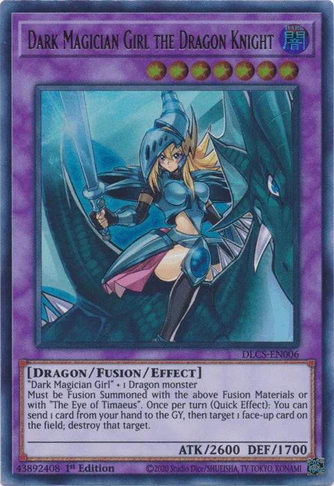 Dark Magician Girl the Dragon Knight [DLCS-EN006] Ultra Rare