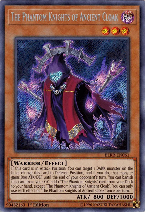The Phantom Knights of Ancient Cloak [BLRR-EN061] Secret Rare