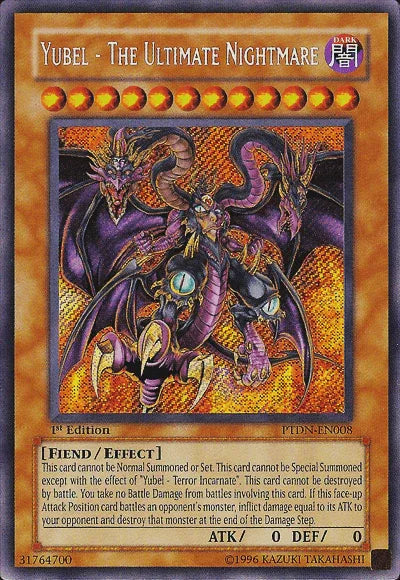 Yubel - The Ultimate Nightmare [PTDN-EN008] Secret Rare