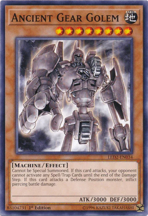 Ancient Gear Golem [LED2-EN034] Common