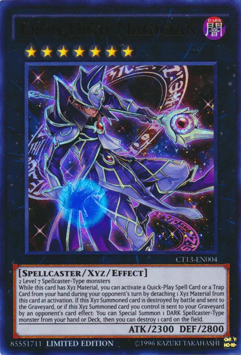 Ebon High Magician [CT13-EN004] Ultra Rare