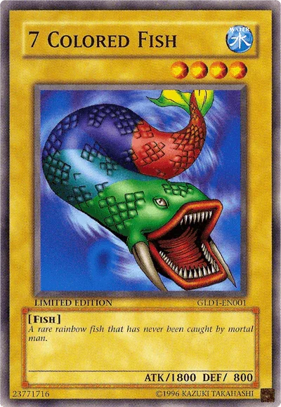 7 Colored Fish [GLD1-EN001] Common
