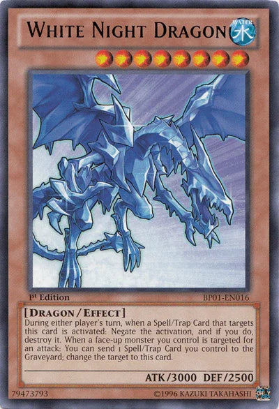 White Night Dragon [BP01-EN016] Rare