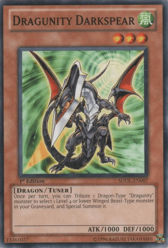 Dragunity Darkspear [SDDL-EN007] Common