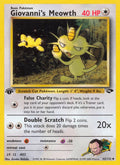 Giovanni's Meowth (43/132) [Gym Challenge 1st Edition]