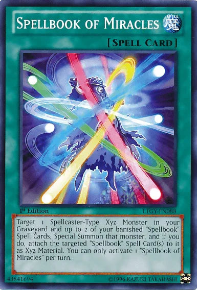 Spellbook of Miracles [LTGY-EN088] Common