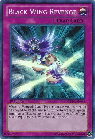 Black Wing Revenge [DRLG-EN031] Super Rare