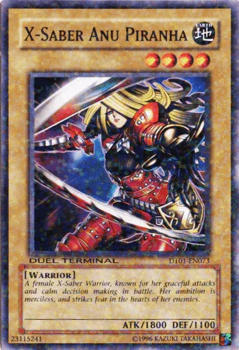 X-Saber Anu Piranha [DT01-EN073] Common