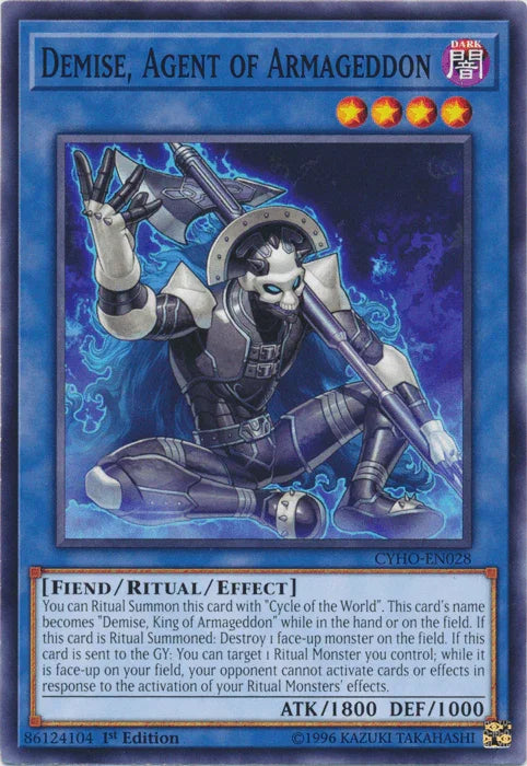 Demise, Agent of Armageddon [CYHO-EN028] Common