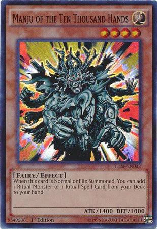 Manju of the Ten Thousand Hands [THSF-EN033] Super Rare