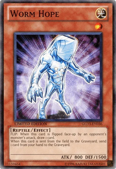 Worm Hope [GLD3-EN036] Common