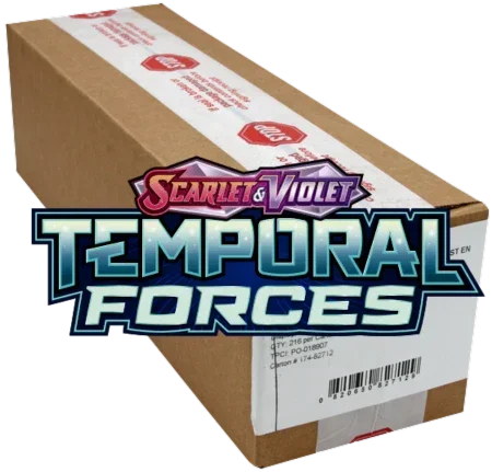 Scarlet & Violet: Temporal Forces - Booster Box Case of 6