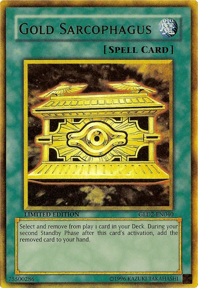 Gold Sarcophagus [GLD2-EN040] Gold Rare