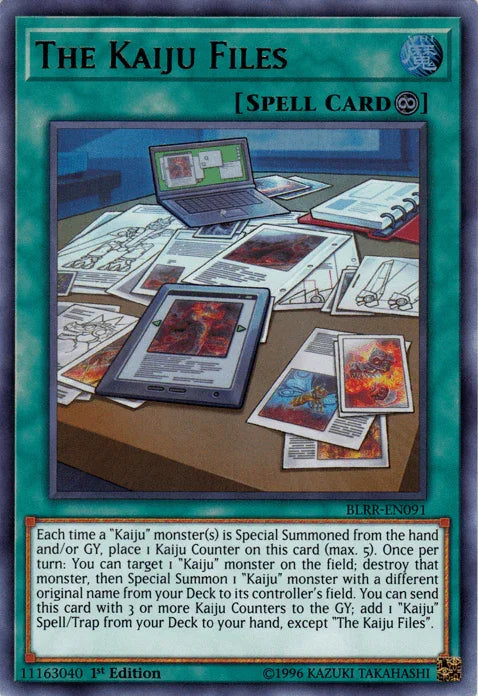 The Kaiju Files [BLRR-EN091] Ultra Rare
