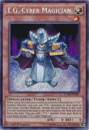 T.G. Cyber Magician [LC5D-EN205] Secret Rare