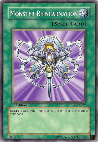 Monster Reincarnation [5DS1-EN026] Common