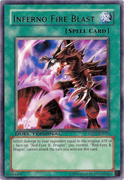 Inferno Fire Blast [DTP1-EN015] Rare