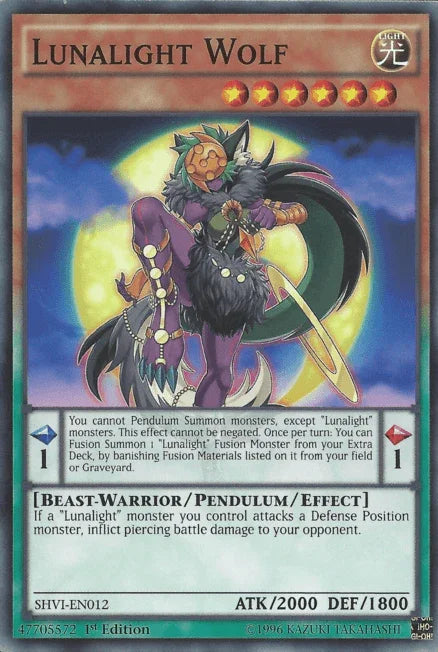 Lunalight Wolf [SHVI-EN012] Common