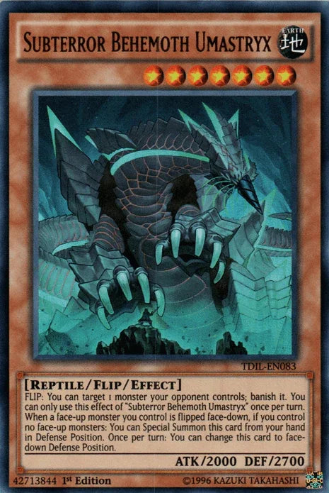 Subterror Behemoth Umastryx [TDIL-EN083] Ultra Rare