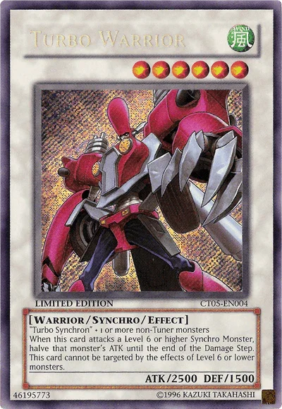 Turbo Warrior [CT05-EN004] Secret Rare