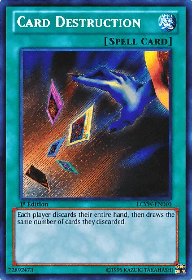 Card Destruction [LCYW-EN060] Secret Rare