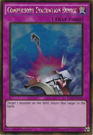 Compulsory Evacuation Device [PGL2-EN065] Gold Rare