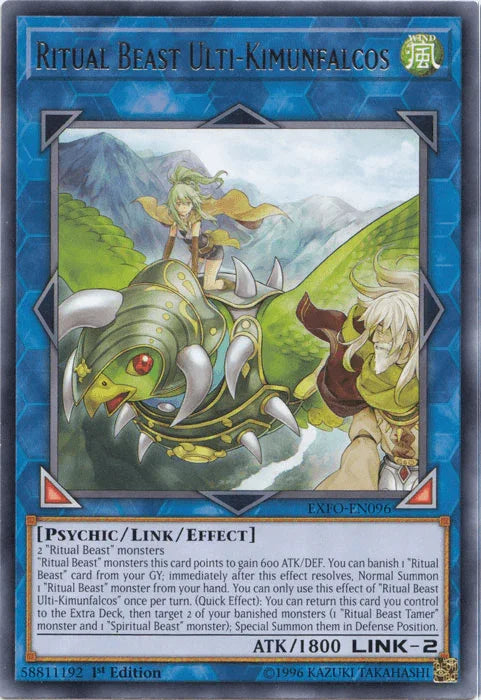 Ritual Beast Ulti-Kimunfalcos [EXFO-EN096] Rare