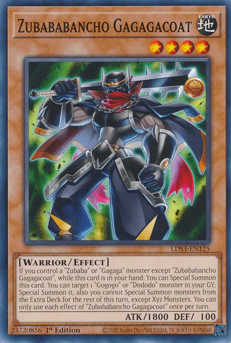 Zubababancho Gagagacoat [LDS3-EN125] Common
