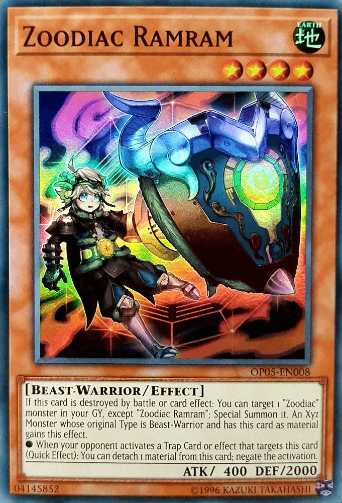 Zoodiac Ramram [OP05-EN008] Super Rare