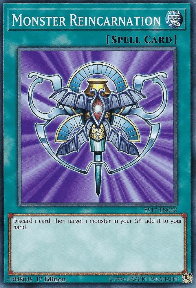 Monster Reincarnation [YS17-EN022] Common