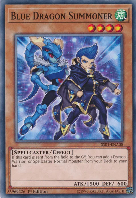 Blue Dragon Summoner [SS01-ENA08] Common