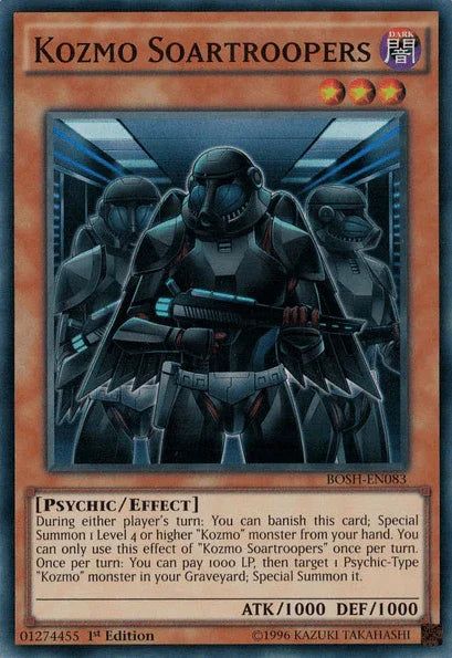 Kozmo Soartroopers [BOSH-EN083] Super Rare