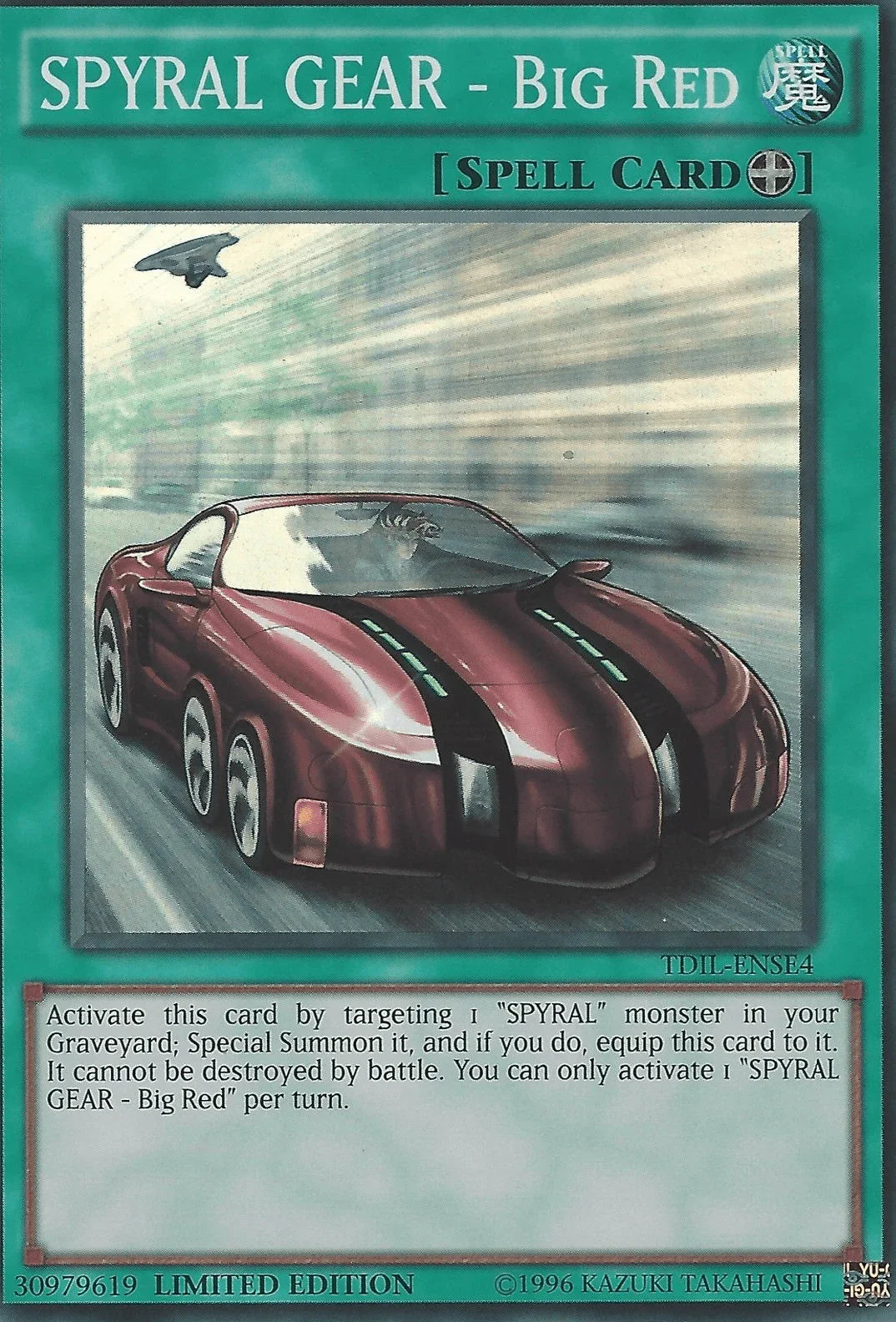 SPYRAL GEAR - Big Red [TDIL-ENSE4] Super Rare