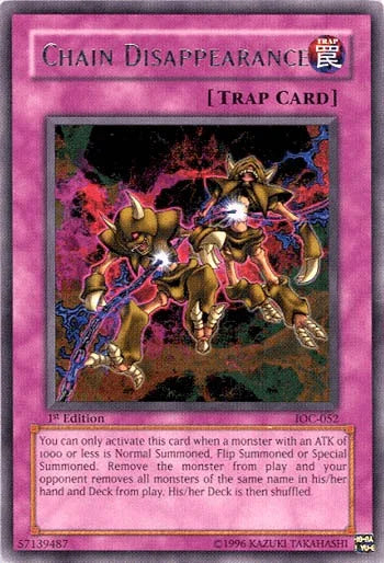 Chain Disappearance [IOC-052] Rare