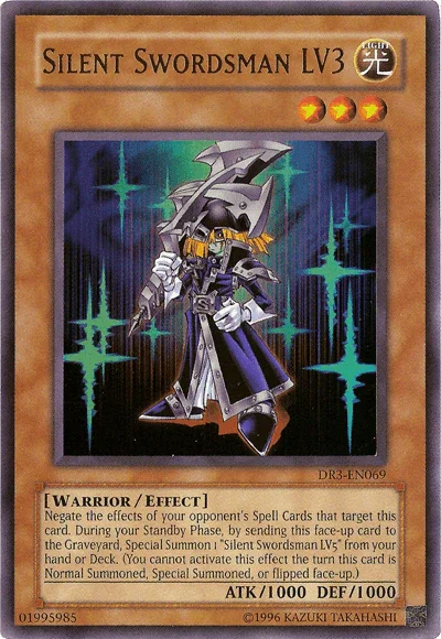 Silent Swordsman LV3 [DR3-EN069] Ultra Rare