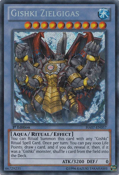 Gishki Zielgigas [HA07-EN057] Secret Rare