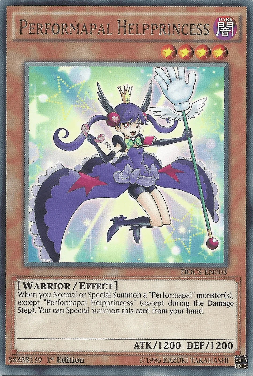 Performapal Helpprincess [DOCS-EN003] Rare