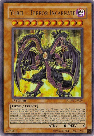 Yubel - Terror Incarnate [PTDN-EN007] Ultra Rare