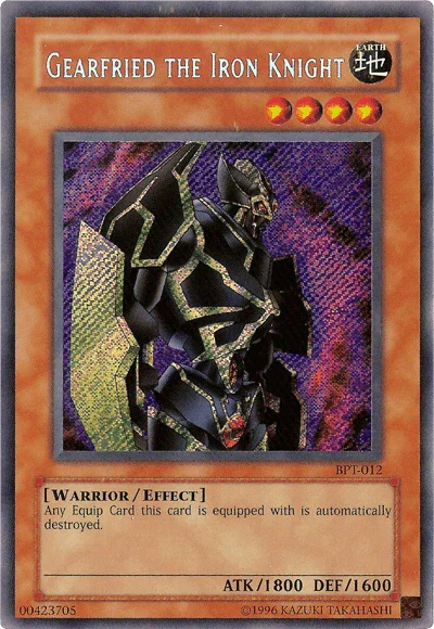 Gearfried the Iron Knight [BPT-012] Secret Rare