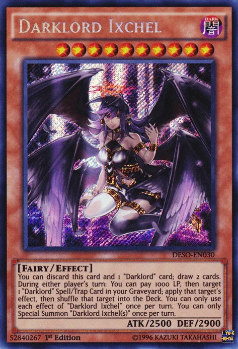 Darklord Ixchel [DESO-EN030] Secret Rare