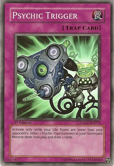 Psychic Trigger [CSOC-EN073] Super Rare