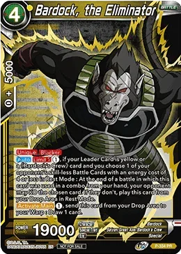 Bardock, the Eliminator (Gold Stamped) (P-334) [Tournament Promotion Cards]