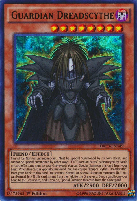 Guardian Dreadscythe [DRL3-EN049] Ultra Rare