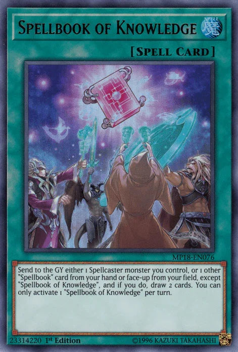Spellbook of Knowledge [MP18-EN076] Ultra Rare