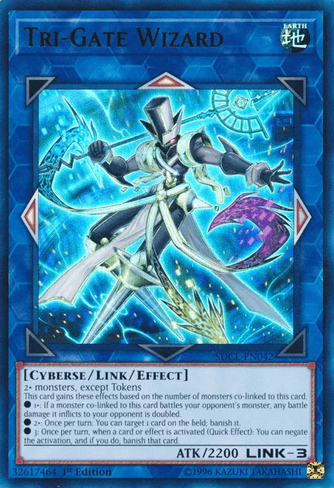 Tri-Gate Wizard [SDCL-EN042] Ultra Rare
