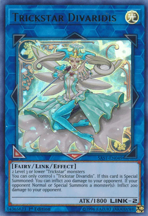 Trickstar Divaridis [SAST-EN049] Ultra Rare