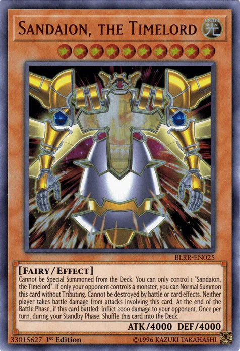 Sandaion, the Timelord [BLRR-EN025] Ultra Rare